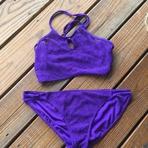 OP Crochet Halter Bikini